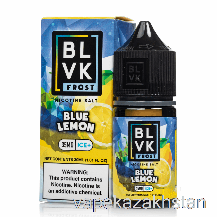 Vape Disposable Blue Lemon - BLVK Frost Salts - 30mL 50mg